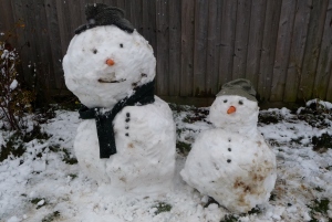 Snowman needed a friend