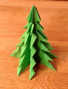 My origami tree